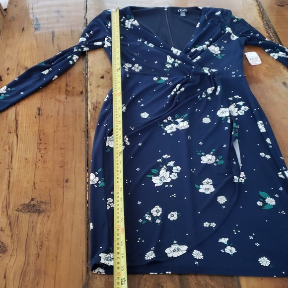 CHAPS LONG SLEEVED DRESS - Picture 11 of 14